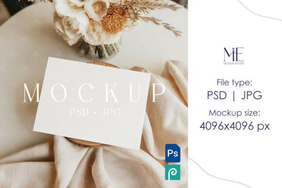 Birthday Party Flat Invite Card Mock-up: A Creative Solution for Your Event Planning