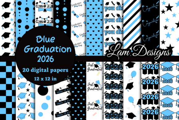 Blue 2026 Graduation Digital Papers: Strategic Design for Purposeful Branding and Communication