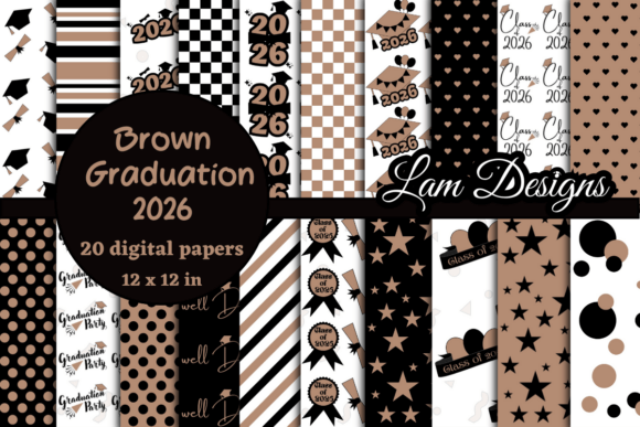 Brown 2026 Graduation Digital Papers: A Creative Resource for Celebrations and Projects