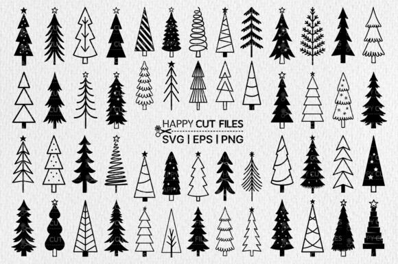 Farmhouse Christmas Tree SVG Bundle – A Must-Have for Creative Holiday Projects