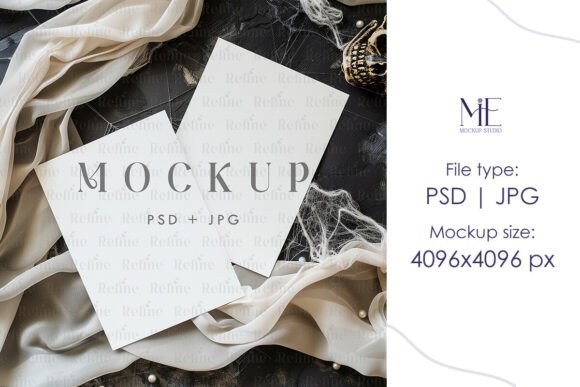 Halloween 5x7 Invitation Mockup: A Creative Tool for Every Occasion