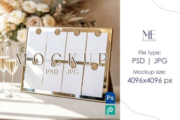 Mirror Seating Chart Cards Mockup: A Practical Guide for Designers and Event Planners