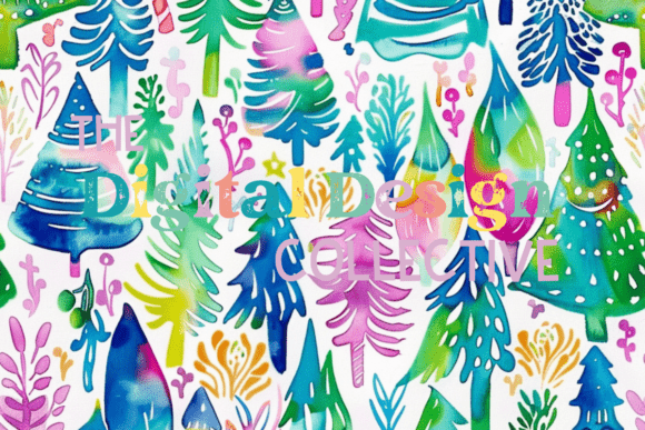 Seamless Preppy Christmas Print: A Versatile Design for All Your Creative Needs