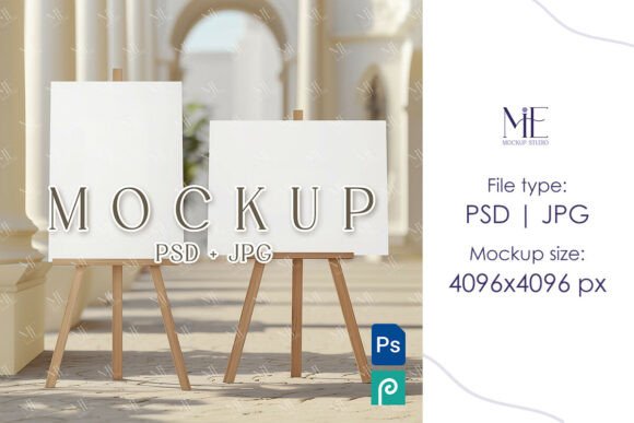 Wedding Sign Mockup Double 18x24 Poster: A Versatile Design Tool